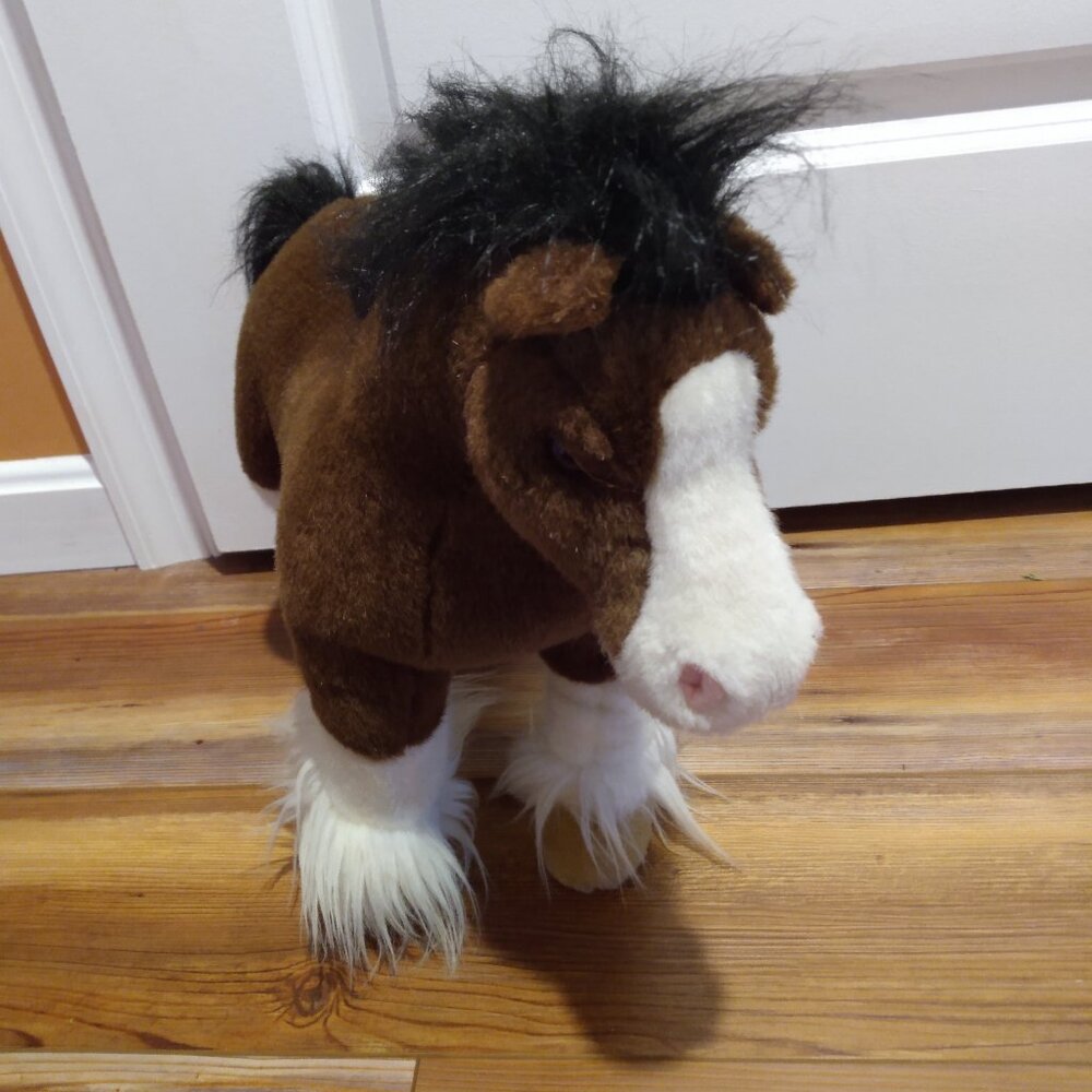 Stuffed Clydesdale Horse - Picture 3 of 5